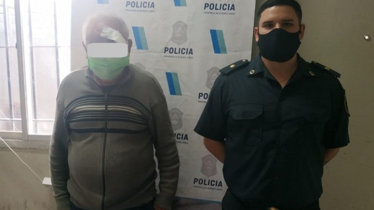 Acuchilló a su pareja, está detenido